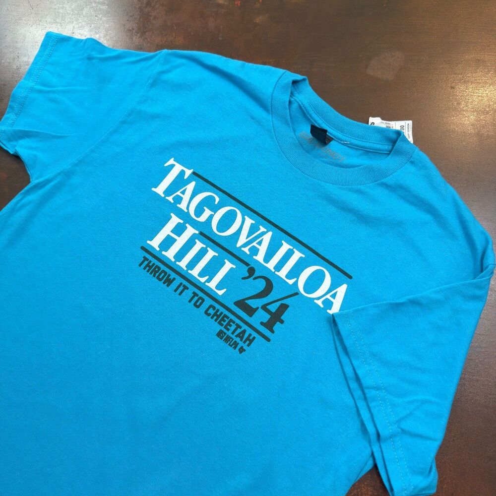 TAGOVAILOA & HILL '24 Miami Football Breaking T Cotton T-Shirt Graphic Tee